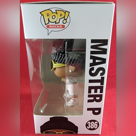 Master P funko # 386 (nib) with pop protector - Picture 5 of 7